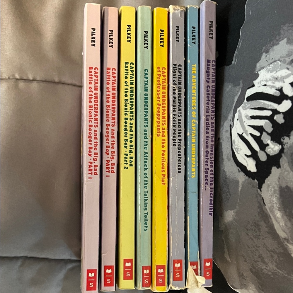 Captain Underpants Book Set by Pilkey
